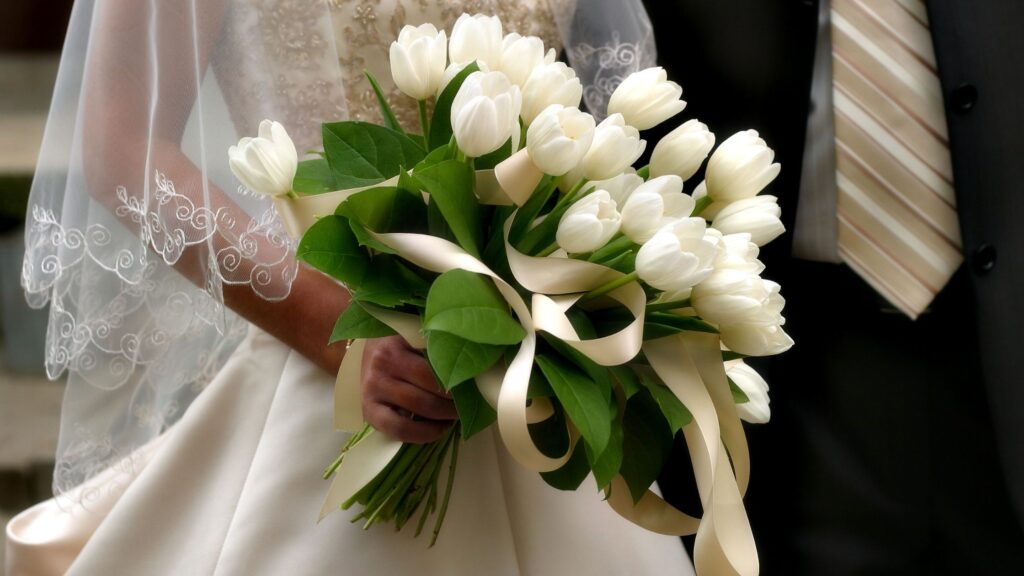 hand bouquet wedding minimalis elegan
