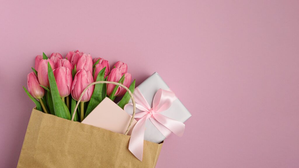 birthday gift simple bouquet bunga